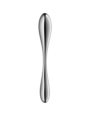 SATISFYER - STAR FORCE 3 STAINLESS STEEL DOUBLE-ENDED DILDO