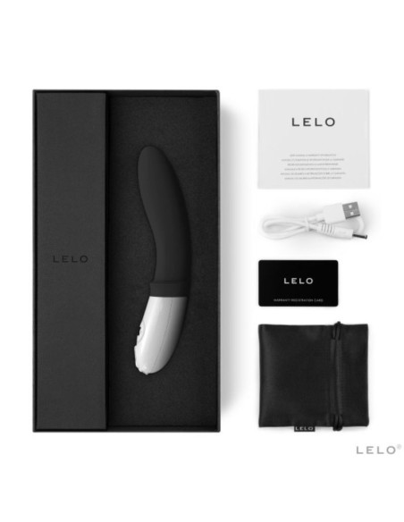 LELO - BILLY ANAL VIBRUOJAMAS 2 JUODŲ STIPRIKLIŲ