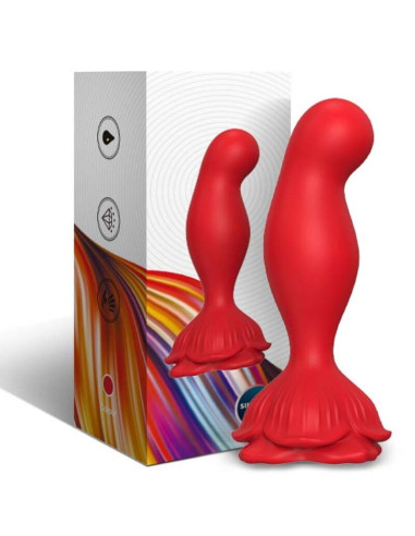 ARMONY - PINK VIBRATOR and ANAL PLUG REMOTE CONTROL RED