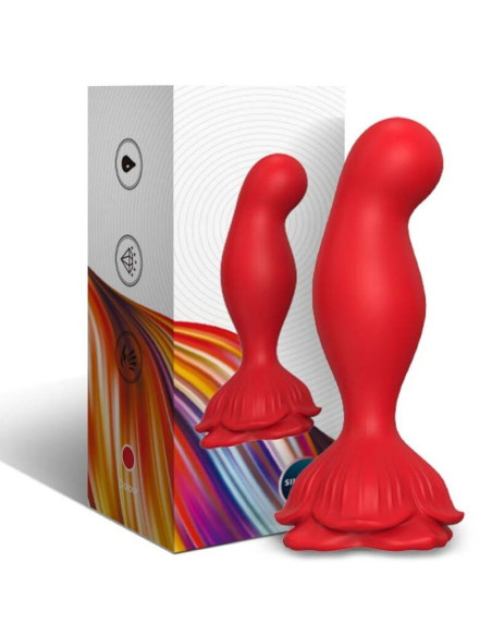ARMONY - PINK VIBRATOR and ANAL PLUG REMOTE CONTROL RED