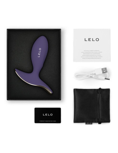 LELO - SURFER 2 UNISEX ANAL VIBRATING PLUG CYBER PURPLE