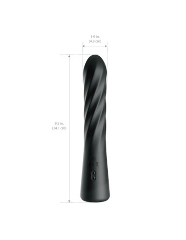 ANAL FANTASY ELITE - TWIST ECSTASY RECHARGEABLE ROTATING ANAL STIMULATOR