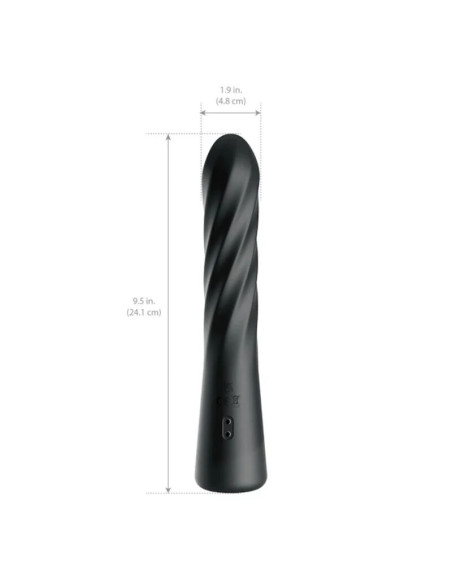 ANAL FANTASY ELITE - TWIST ECSTASY RECHARGEABLE ROTATING ANAL STIMULATOR