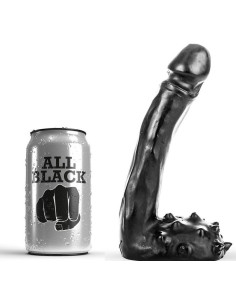 ALL BLACK - REALISTINIS DILDO 19 CM