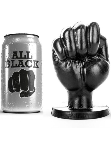 ALL BLACK - KUMOŠTIS 13 CM ANALINIS