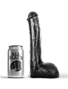 ALL BLACK - REALISTIŠKA ANALINĖ VARPA 23 CM