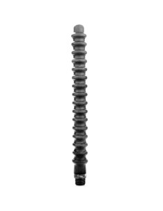ALL BLACK - MEGA RIPPLE ANALINIS DUŠAS IŠ SILIKONIO 28,5 CM