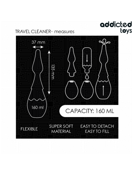 ADDICTED TOYS - KELIONINIS SILIKONINIS VALIKLIS, MODELIS 1