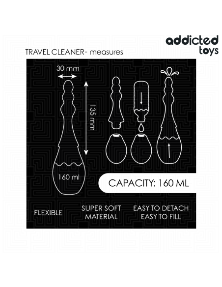 ADDICTED TOYS - KELIONINIS SILIKONINIS VALIKLIS, MODELIS 4