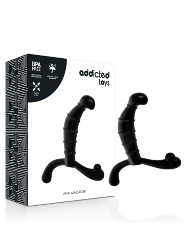 ADDICTED TOYS - PROSTATOS ANALINIS MALONUMAS JUODAS