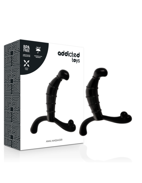 ADDICTED TOYS - PROSTATOS ANALINIS MALONUMAS JUODAS