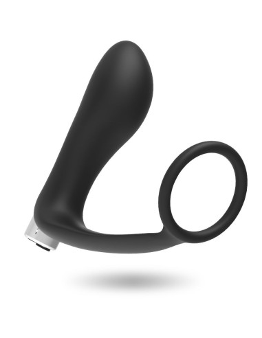 ADDICTED TOYS - ĮKRAUNAMASIS PROSTATINIS VIBRATORIUS, 1 MODELIS - JUODA
