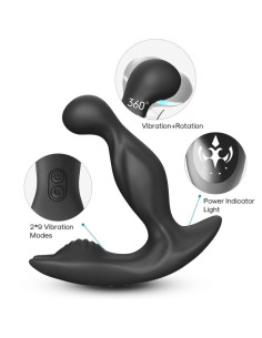 ARMONY - BAT KING VIBRATOR ANAL PROSTATE ROTATOR REMOTE CONTROL BLACK 2