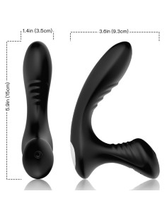 ARMONY - STORM VIBRATOR ANAL PROSTATE and PLUG REMOTE CONTROL BLACK 2