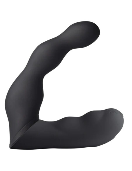 ROCKS-OFF - JUODAS PROSTATOS IR ANALINIO VIBRAVIATORIAUS ADAPTERIS