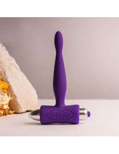 ROCKS- OFF - PETITE SENSATIONS TEAZER ANAL PLUG VIBRATOR PURPLE 2