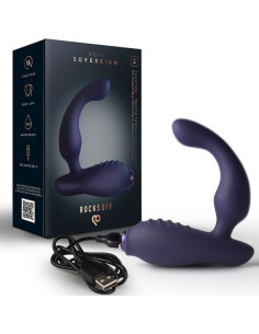 ROCKS-OFF - NOVA SOVEREIGN RECHARGEABLE PROSTATE and PERINEUM MASSAGER 16 FUNCTION BLUE