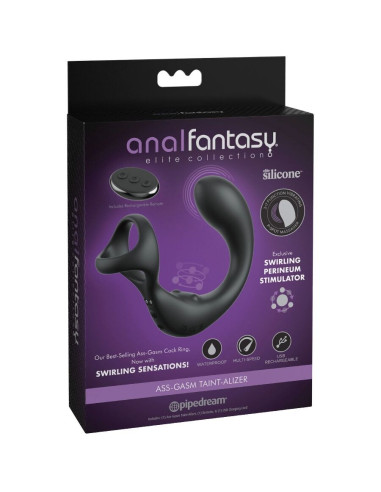 ANAL FANTASY ELITE COLLECTION - VIBRATING ANAL MASSAGER WITH REMOTE CONTROL