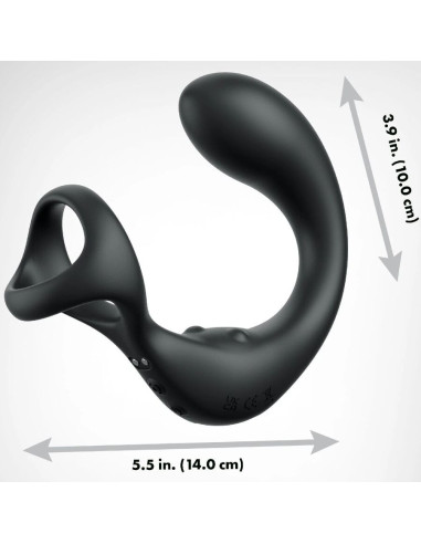 ANAL FANTASY ELITE COLLECTION - VIBRATING ANAL MASSAGER WITH REMOTE CONTROL