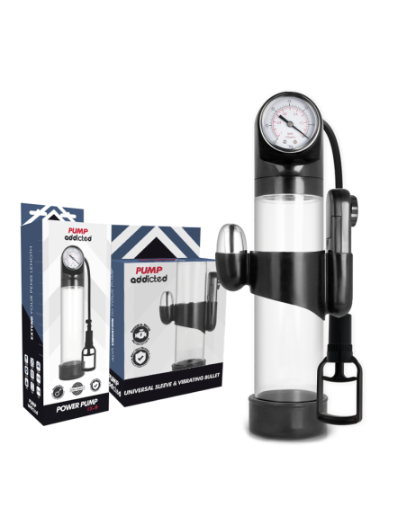 PUMP ADDICTED - RX9 TRANSPARENT VIBRATOR