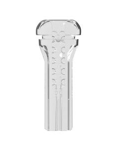 PDX ELITE - VIEWTUBE VAC XXL TRANSPARENT STROKER WITH SUCTION PUMP 27.3 CM 2