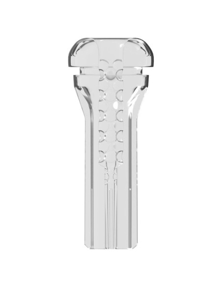 PDX ELITE - VIEWTUBE VAC XXL TRANSPARENT STROKER WITH SUCTION PUMP 27.3 CM