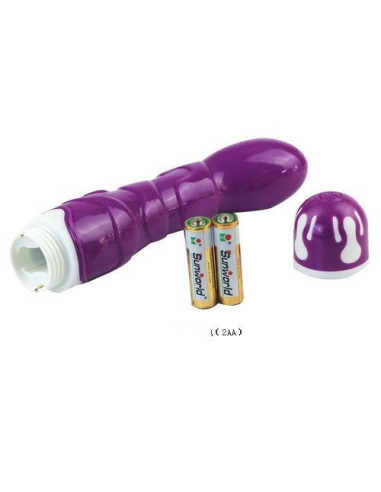 BAILE - REALISTIC COCK 10 RHYTHMS SENSATION VIOLET