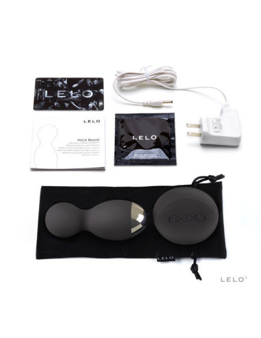 LELO - HULA KAMUOLIAI SU ŽENKLU JUODIEMIS