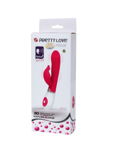 PRETTY LOVE - FLIRTATION FELIX WITH VOICE VIBRATION