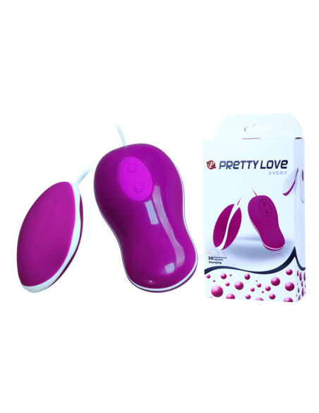 PRETTY LOVE - FLIRTATION VIBRATING EGG WITH REMOTE CONTROL AVERY
