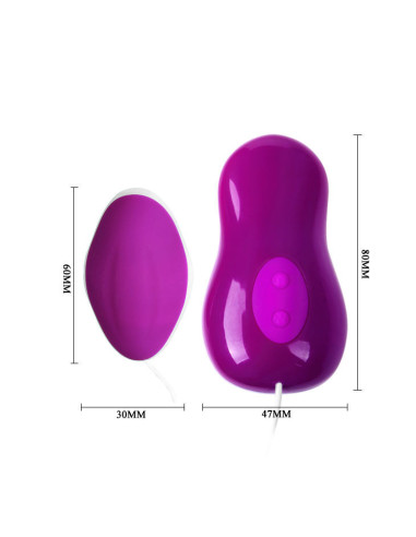 PRETTY LOVE - FLIRTATION VIBRATING EGG WITH REMOTE CONTROL AVERY