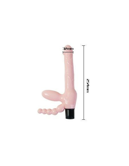 BAILE - TPR BEVIRLĖS ĮTVAROS SU VIBRAVIMU IR ANALINE STIMULIACIJA 25,4 CM