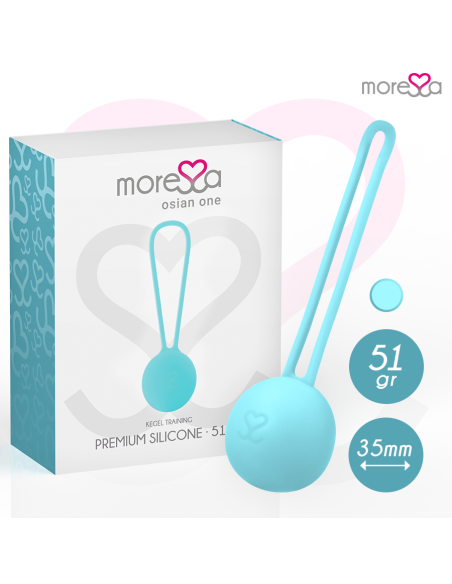 MORESSA - OSIAN ONE PREMIUM TURKIO SPALVOS SILIKONINIS