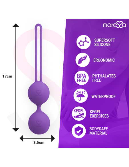 MORESSA - OSIAN THREE PREMIUM LILAC SILICONE
