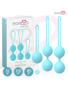 MORESSA - OSIAN RINKINYS PREMIUM TURKI SPALVOS SILIKONUI 2