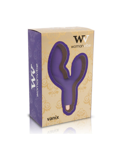 WOMANVIBE - VANIX VIBRACTORIUS STIMULIATORIUS IŠ SILIKONIO