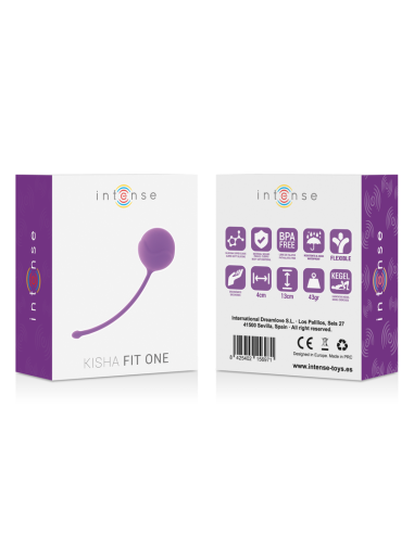 INTENSE - KISHA FIT ONE SILICONE KEGEL ALYVINĖ SPALVA