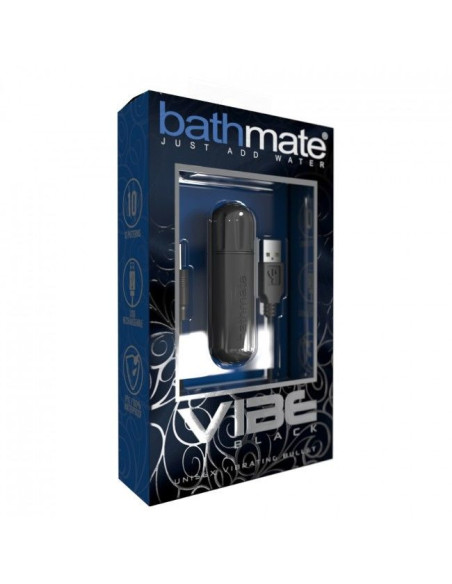 BATHMATE - VIBE JUODA VIBRUOJANTI KULKA
