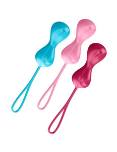 SATISFYER - MEILĖS KAMUOLIŲ TRENIRUOČIŲ RINKINYS 1