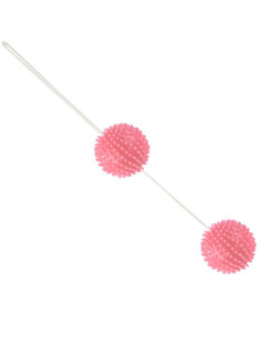 BAILE - A DEEPLY PLEASURE PINK TEXTURED BALLS 3.6 CM