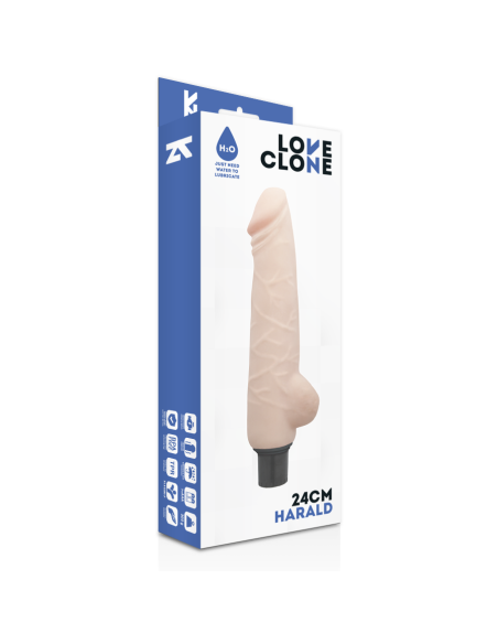LOVECLONE - HARALD SAVISUTEPIMO VIBRATORIUS 24 CM -O- 4 CM