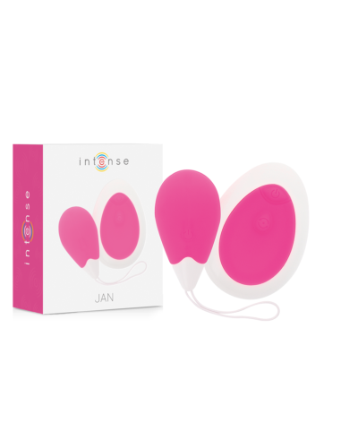 INTENSE - JAN EGG VIBRATORIUS SU NUOTOLINIU VALDYMU, ROŽINIS