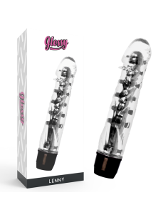 GLOSSY - LENNY VIBRATOR BLACK