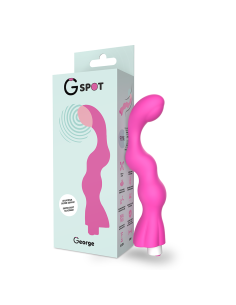 G-SPOT - GEORGE G-SPOT VIBRATORIUS GUMA ROŽINIS