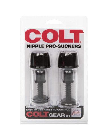 CALEXOTICS - COLT BLACK NIPPLE SUCTION CUPS