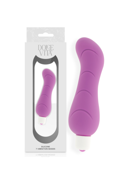 DOLCE VITA - G-SPOT VIOLETINIS SILIKONINIS
