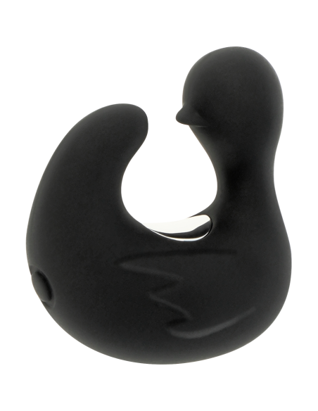 BLACKandSILVER - DUCKYMANIA ĮKRAUNAMA SILIKONINIS STIMULIACINIS ANTIES PIRŠTUKAS