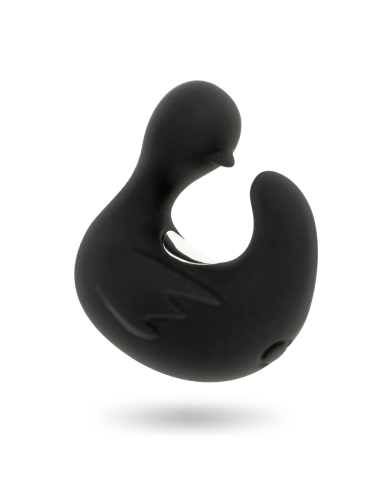 BLACKandSILVER - DUCKYMANIA RECHARGEABLE SILICONE STIMULATING DUCK THIMBLE