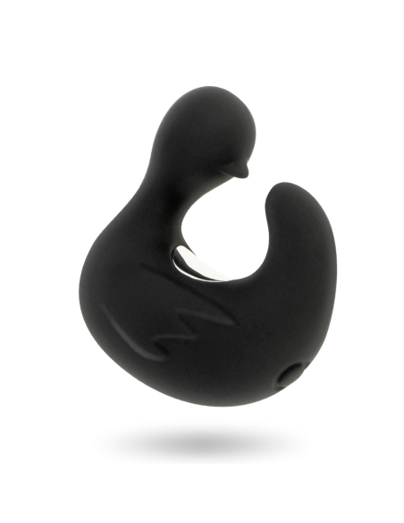 BLACKandSILVER - DUCKYMANIA ĮKRAUNAMA SILIKONINIS STIMULIACINIS ANTIES PIRŠTUKAS