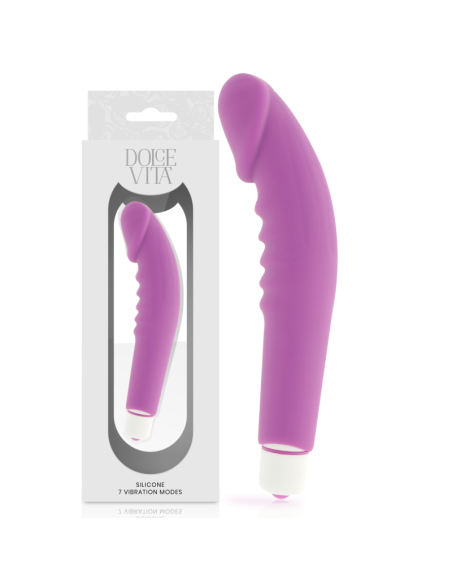 DOLCE VITA - REALISTINIS MALONUMAS VIOLETINIS SILIKONINIS